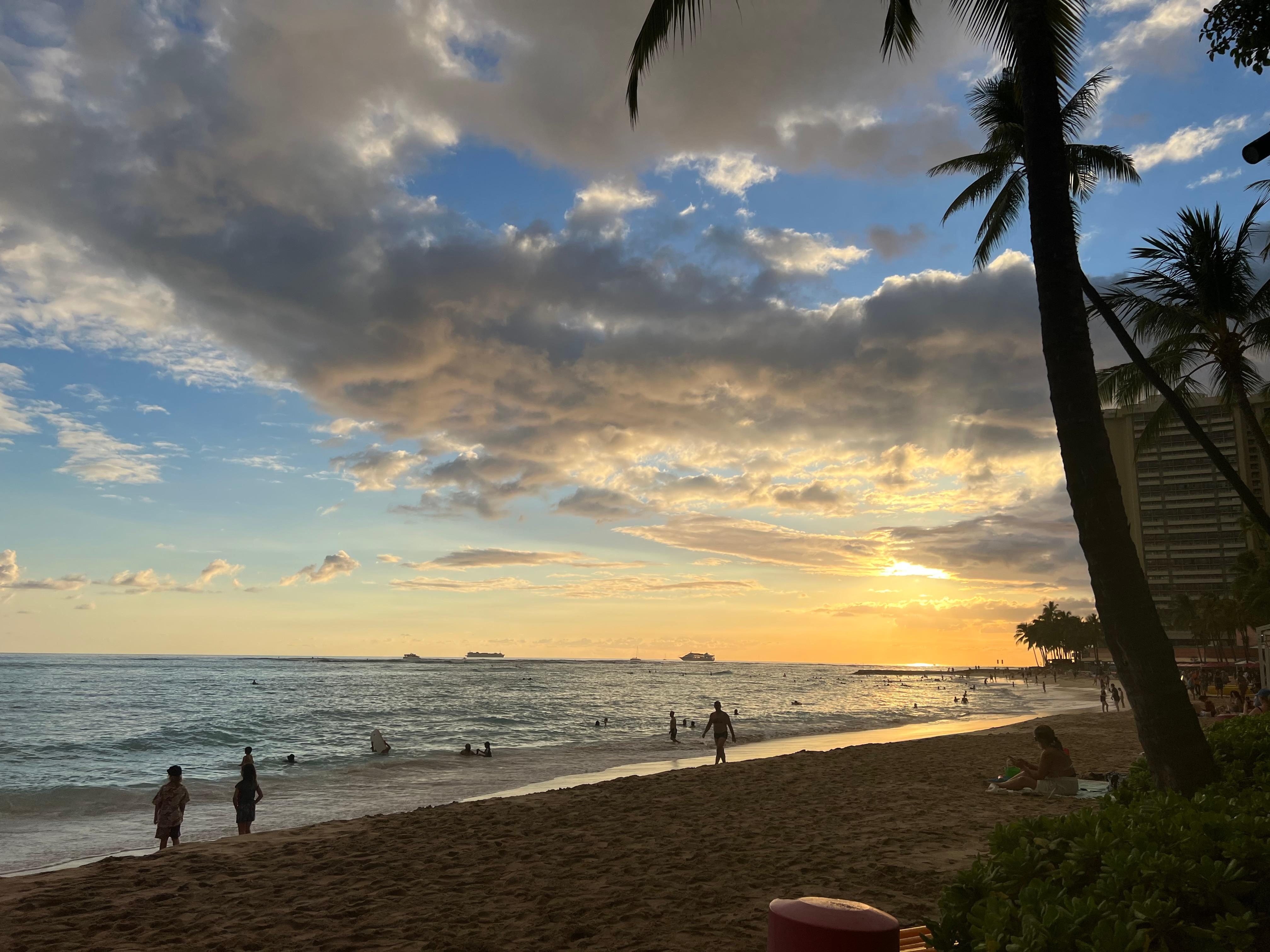 Waikiki beach