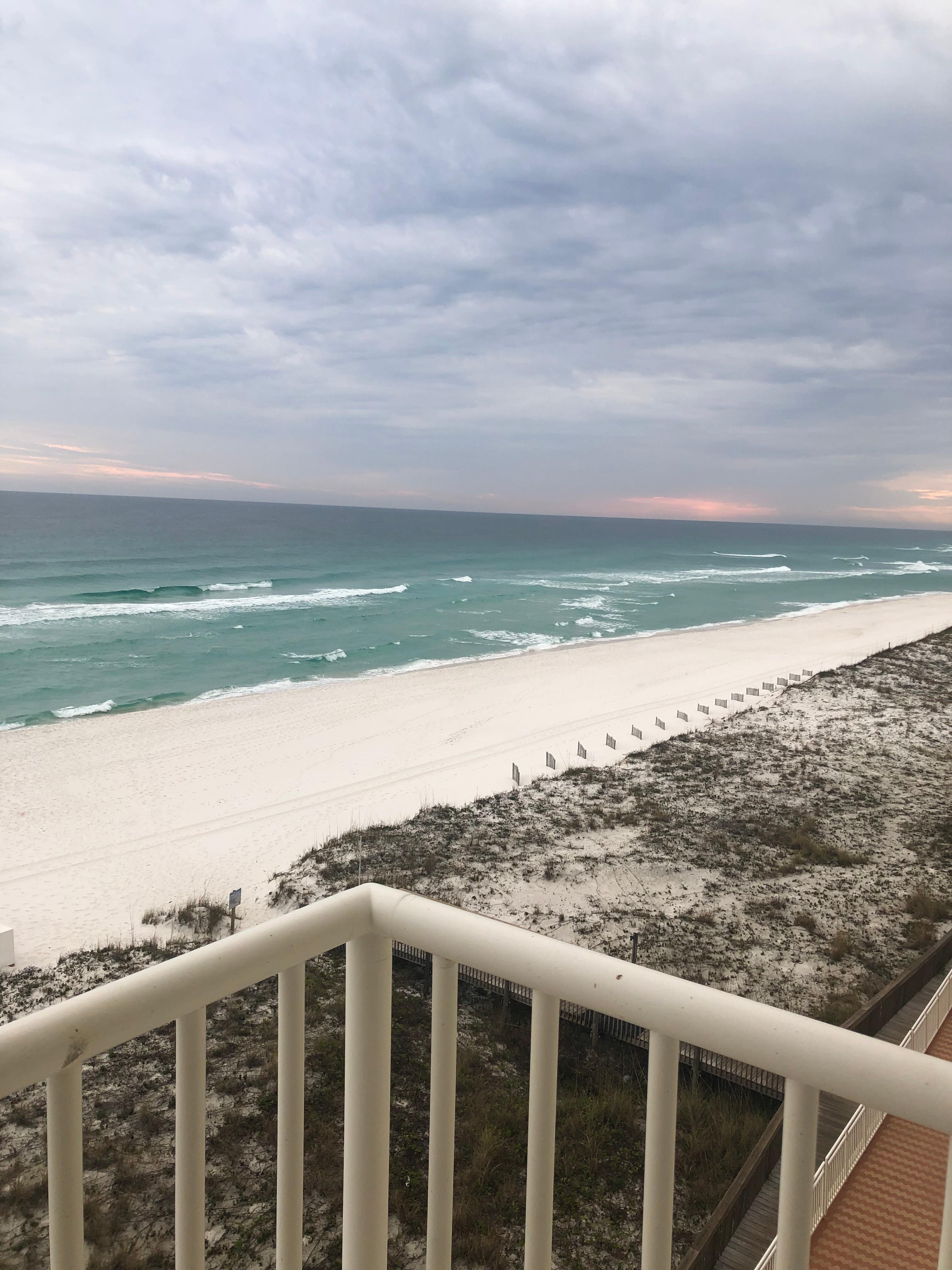 View from balcony. San Souci is the BEST!