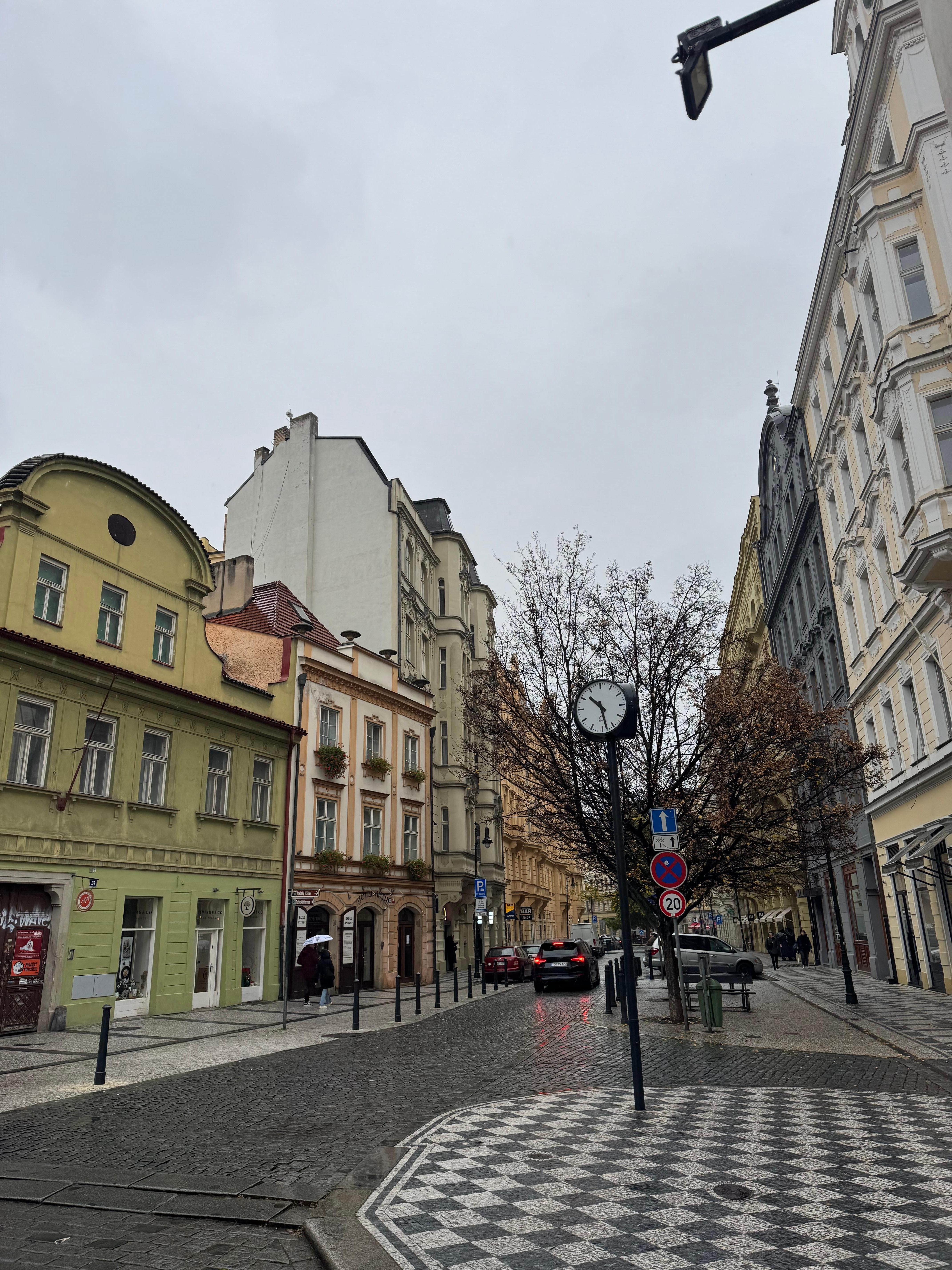 A few blocks from hotel.