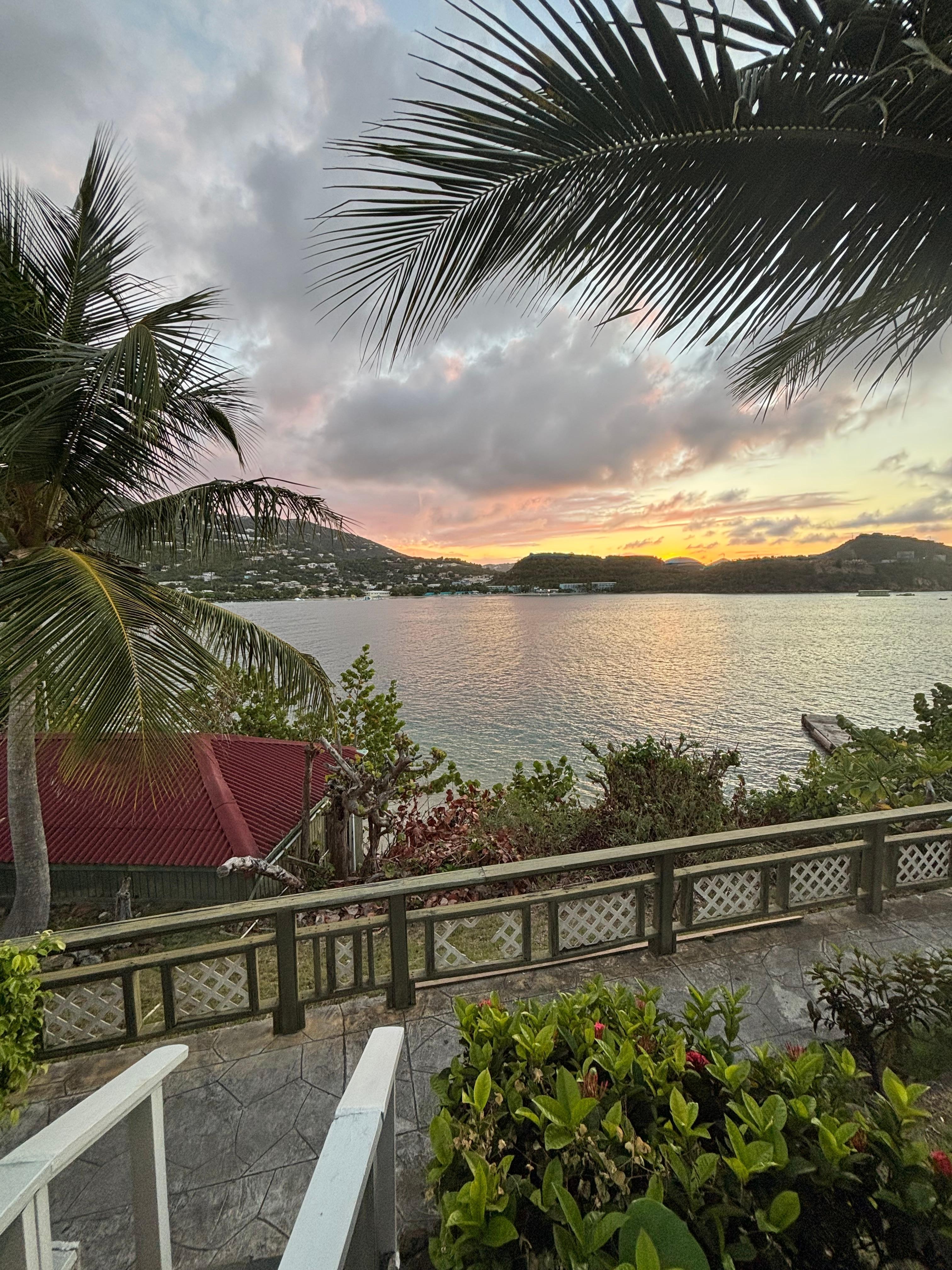 I had a beach front cottage and the views from it were just amazing.