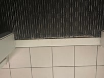 Carpet Threshold to bathroom.