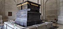 President McKinley, and his wife's, sarcophaguses