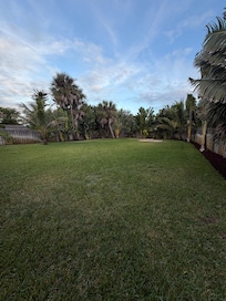 The most beautiful large backyard, perfect for traveling with pets!