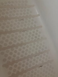 Sand in bathtub