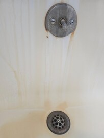 Scum in shower