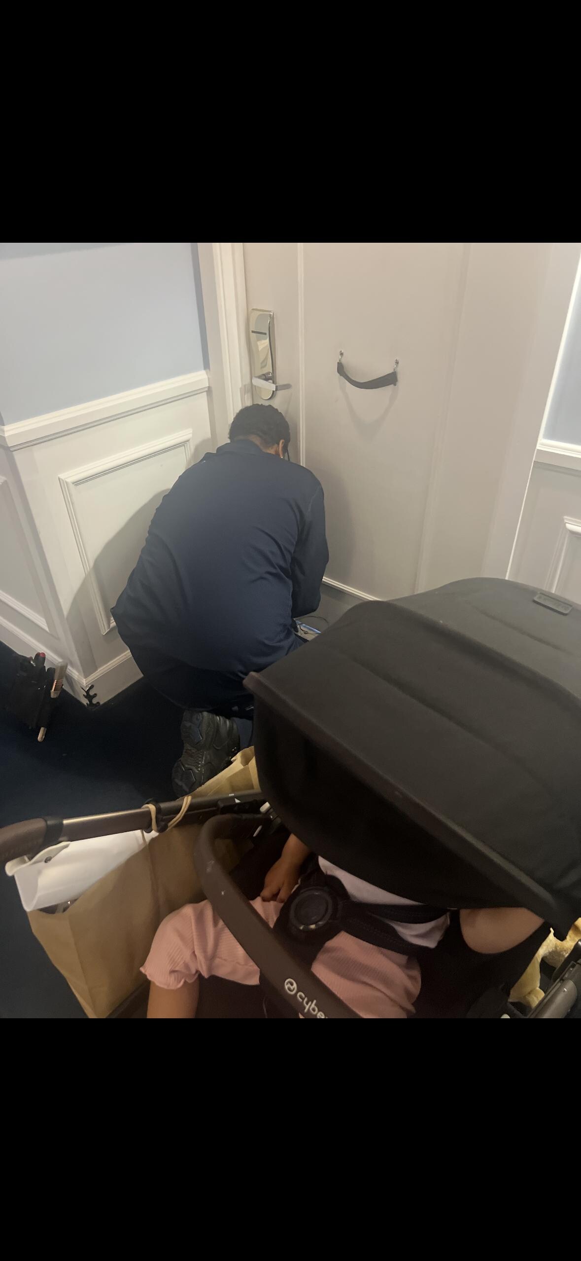 We got locked out twice. Key was not working