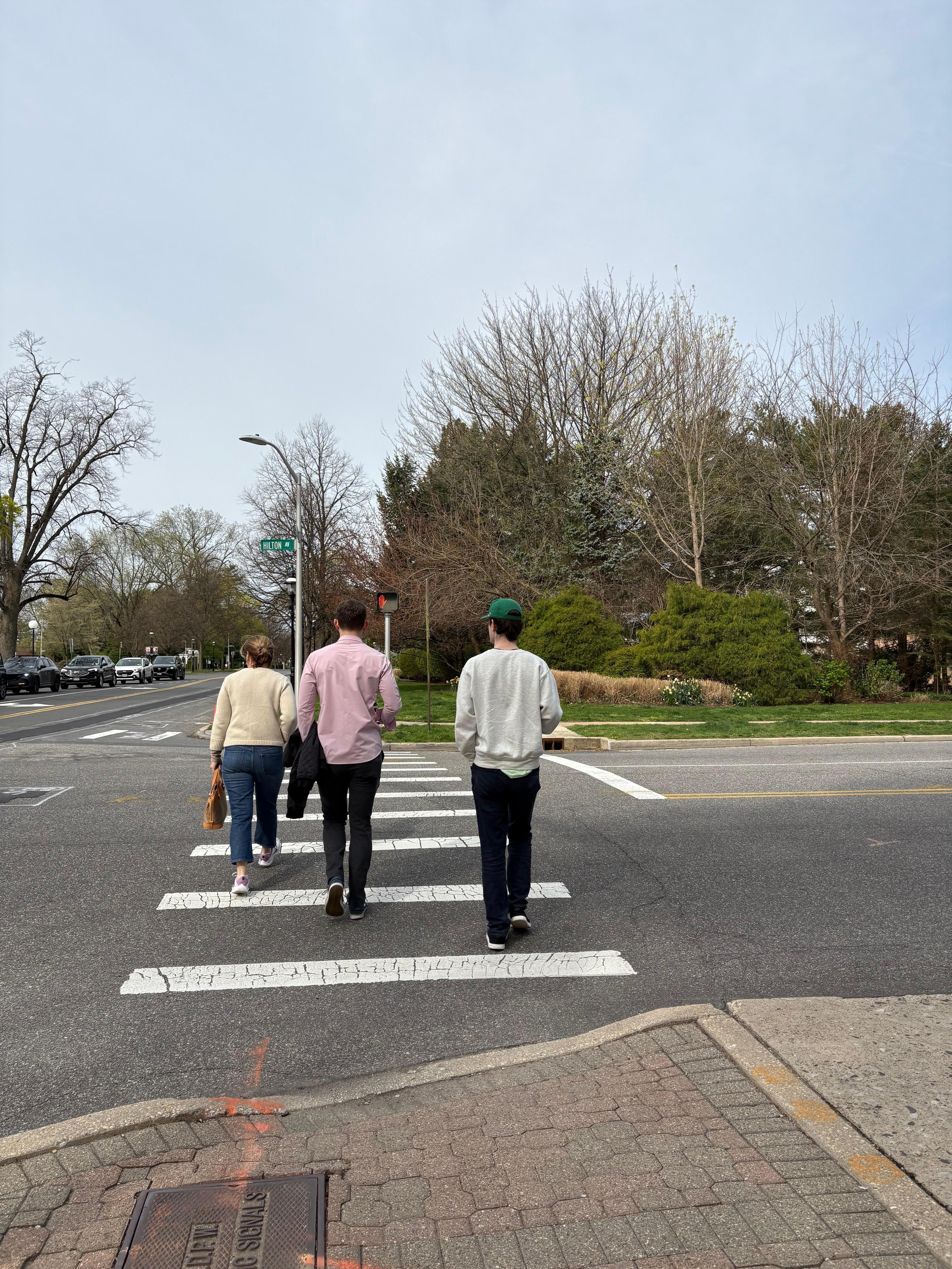 Safely and lovely neighborhood to walk