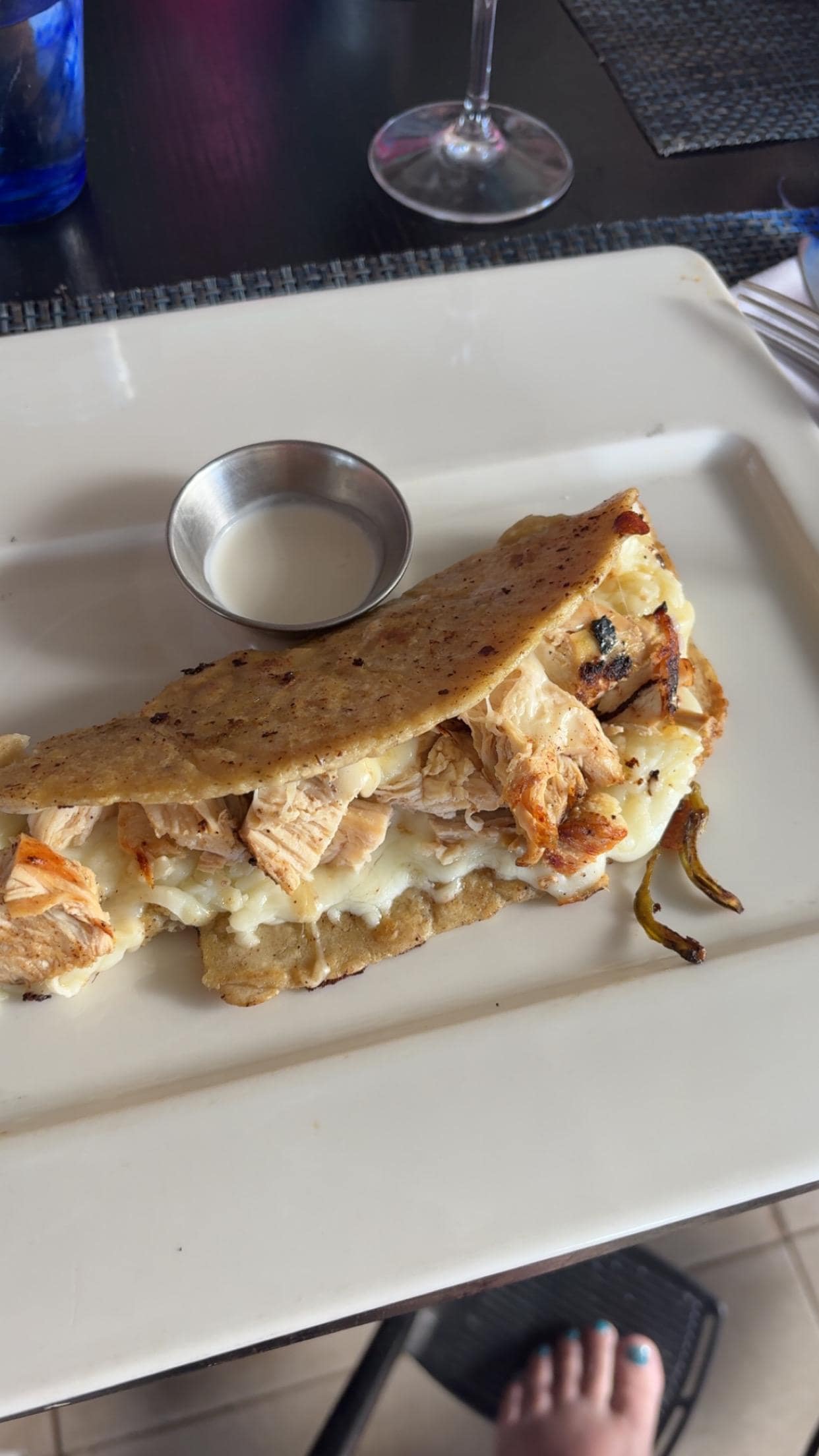 Personalized my quesadilla!