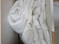 Another doona. I couldn't bring myself to use it.
Obviously people don't bring or use covers.