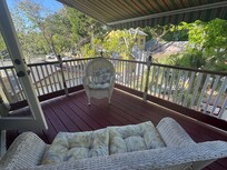 Our personal terrace as we were in the Bridal Suite (The Floridian)