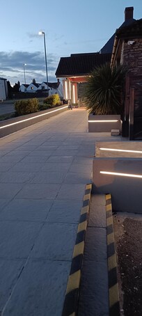 The strip lights made a good impression