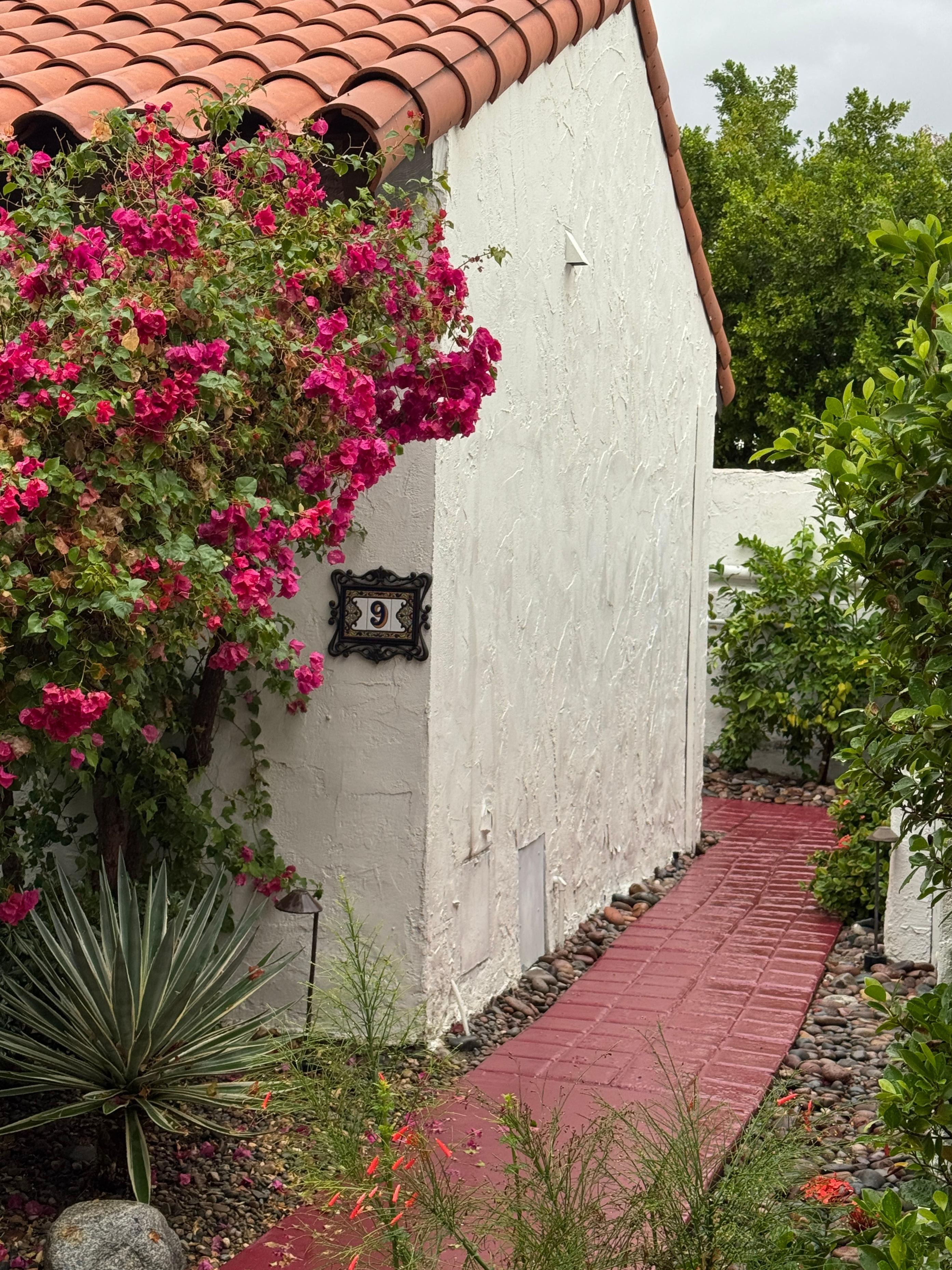 Bungalow #9 entrance