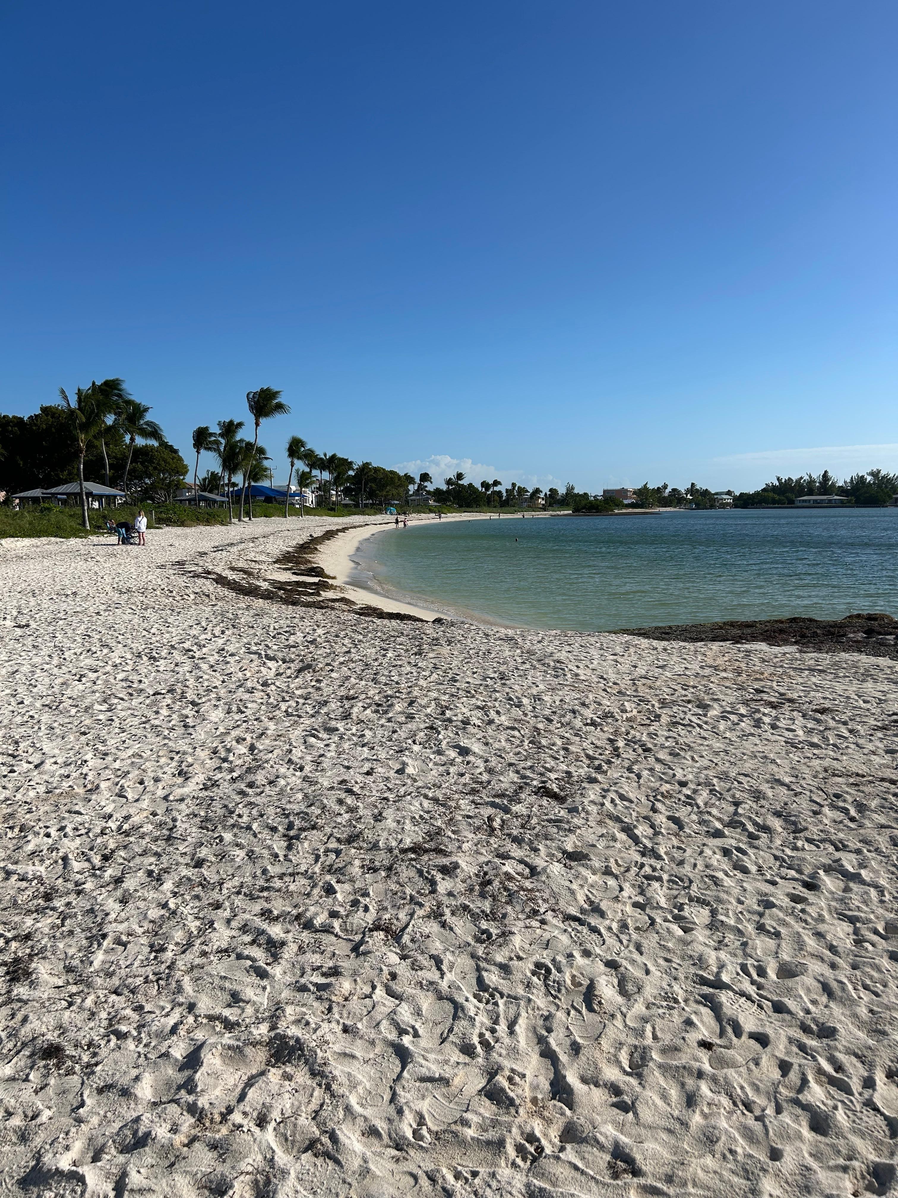 Sombrero Beach - right around the corner
