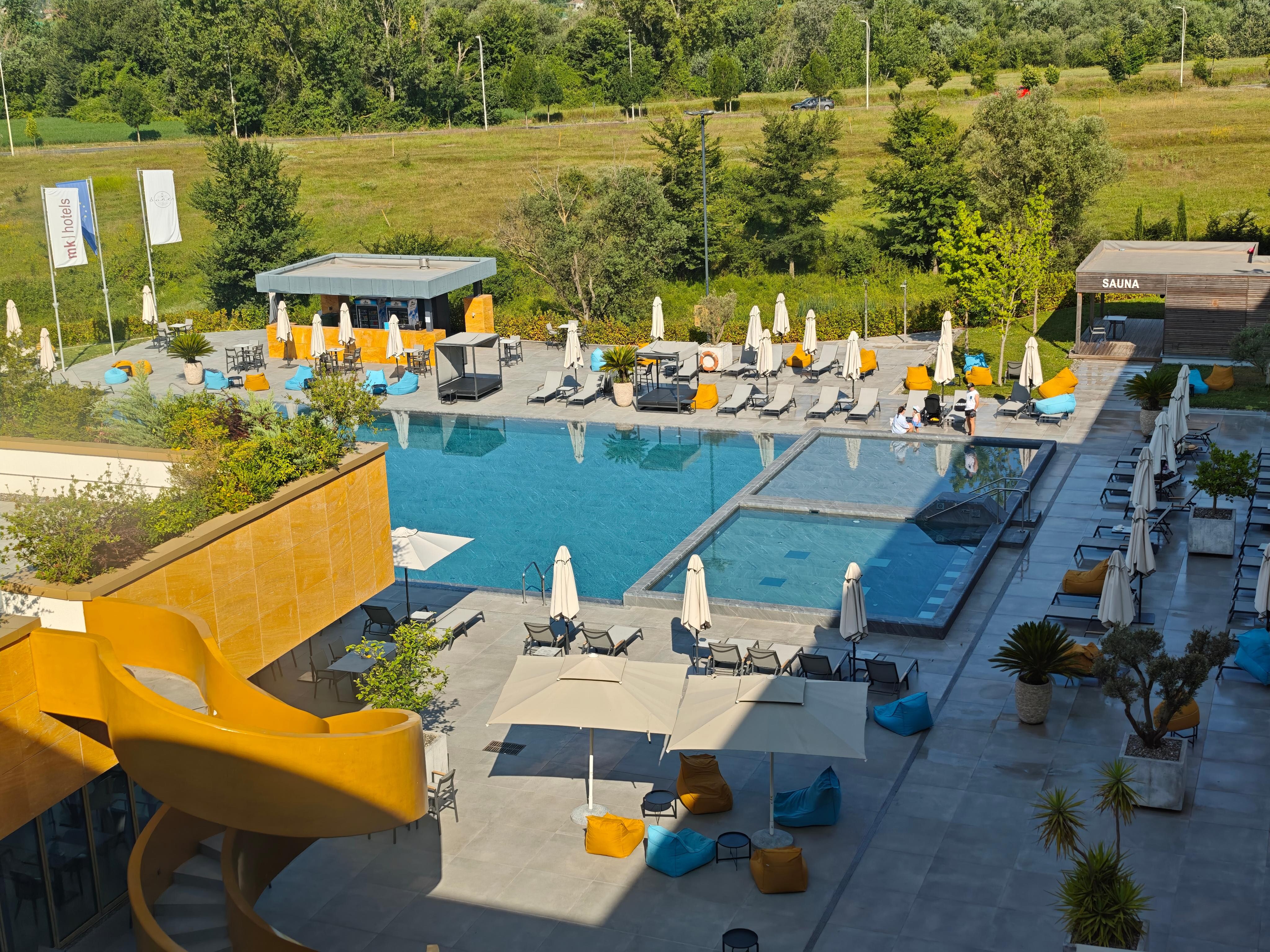 Pool from room