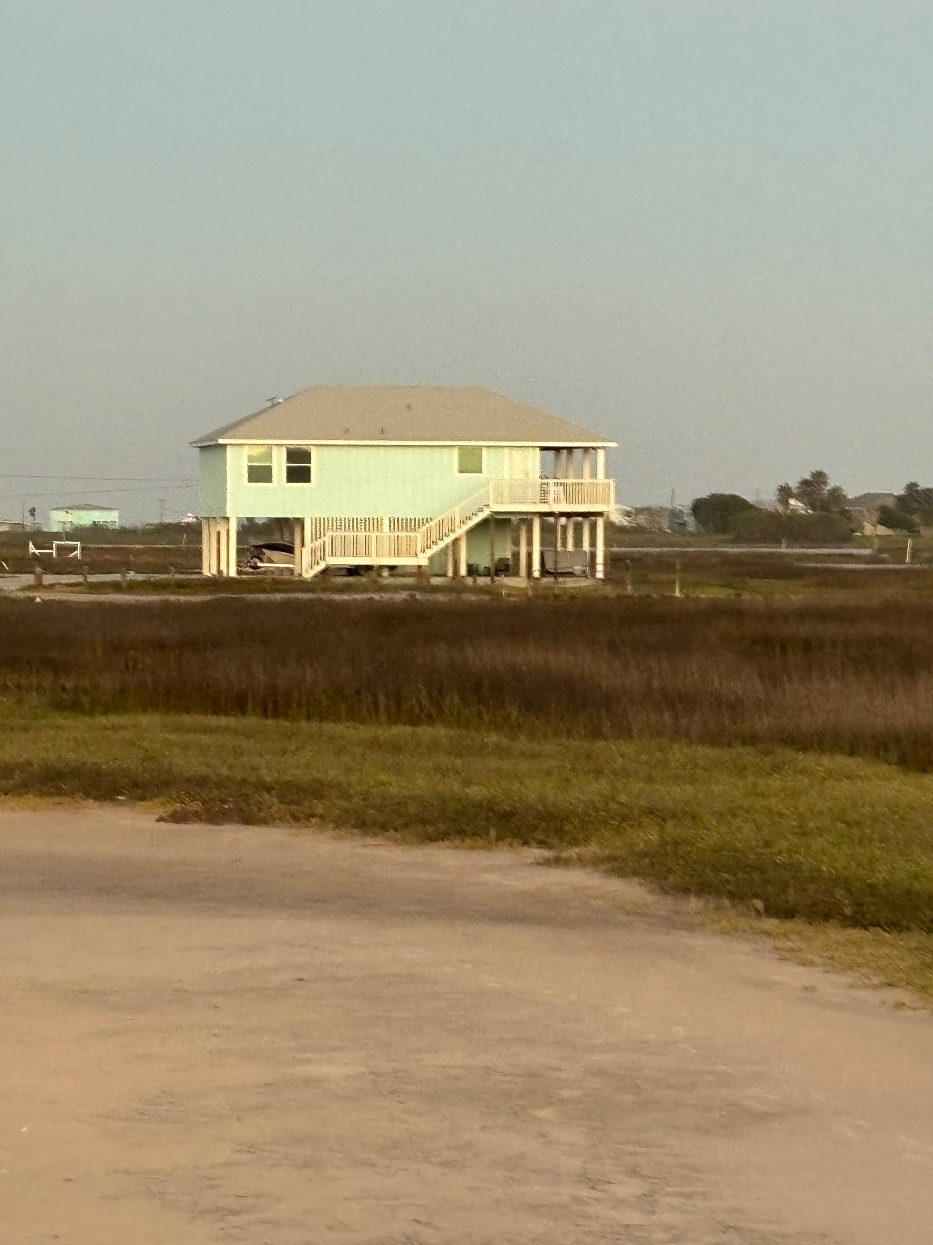View of the house from the Wetland pier