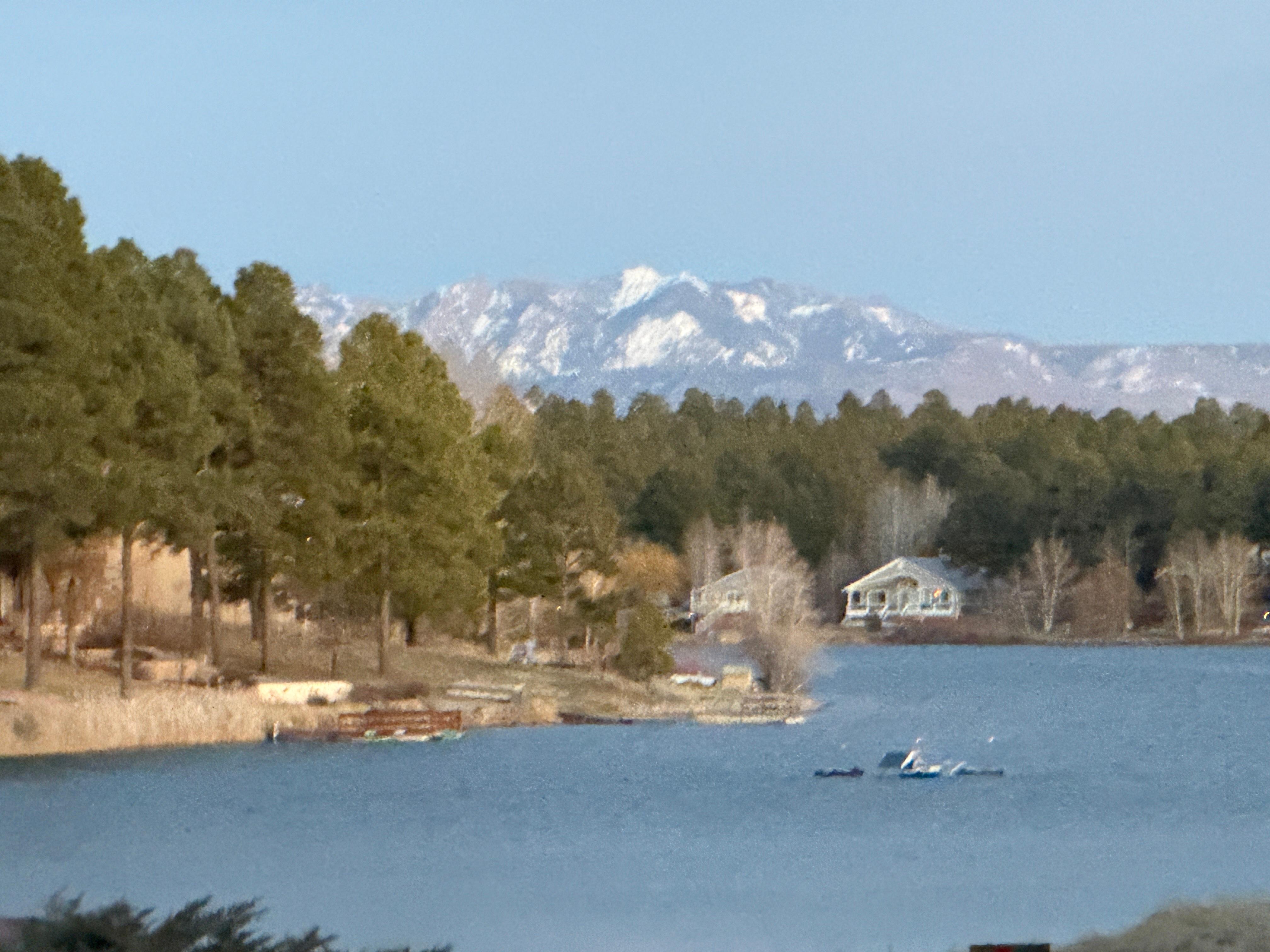 View from slightly down the road 