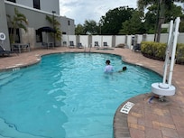 My two preteens having the time of their lives. It was my youngest birthday so we had a hotel party for just us.