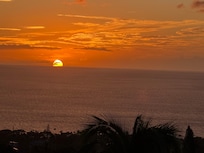 Every night had amazing sunsets like this one taken from our lanai.
