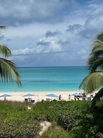 This is the view from the balcony. Stellar!
