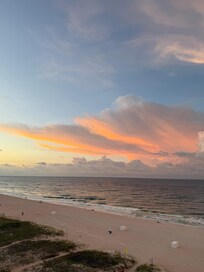 Our view from the balcony