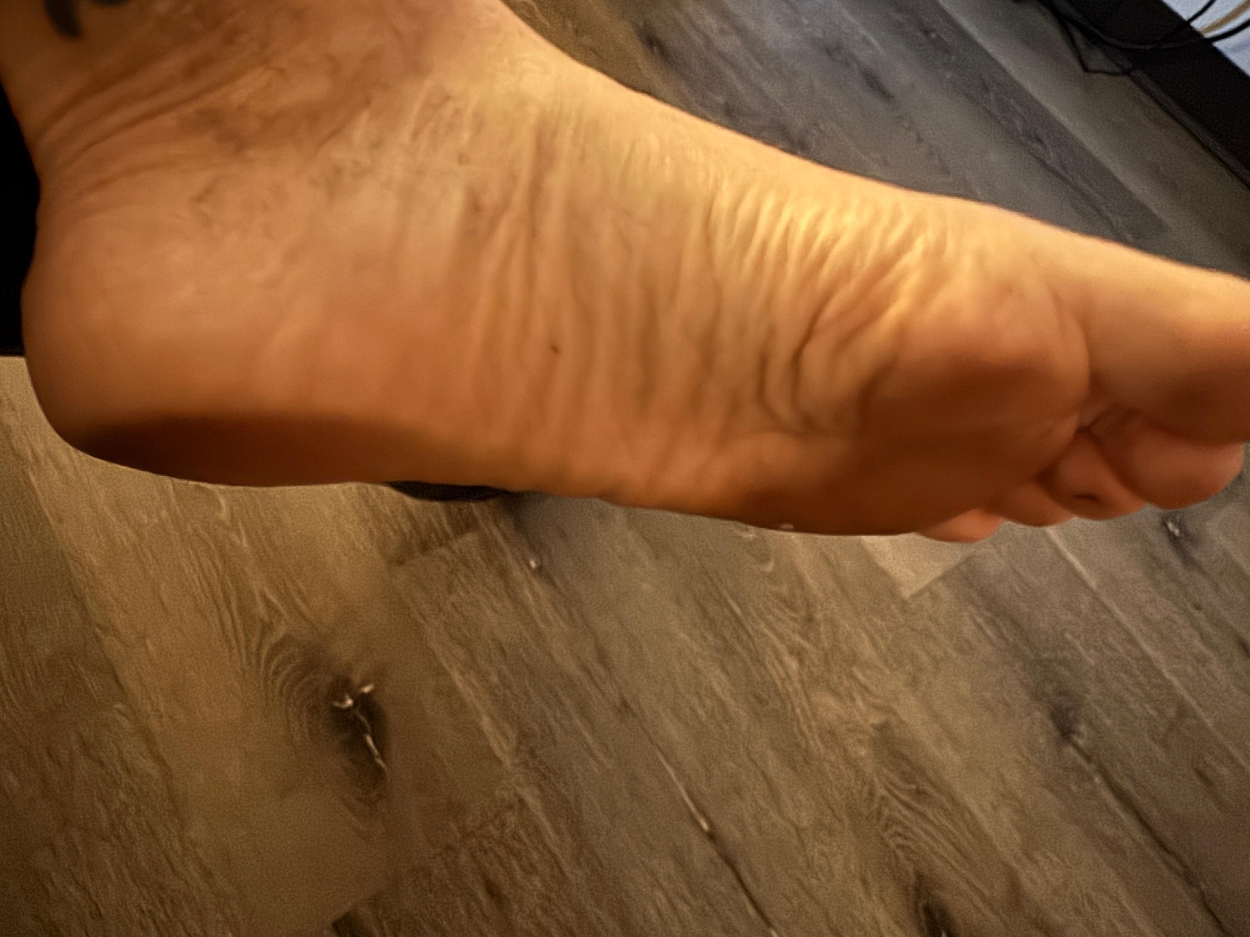 This dirt came after a shower from the floors. 