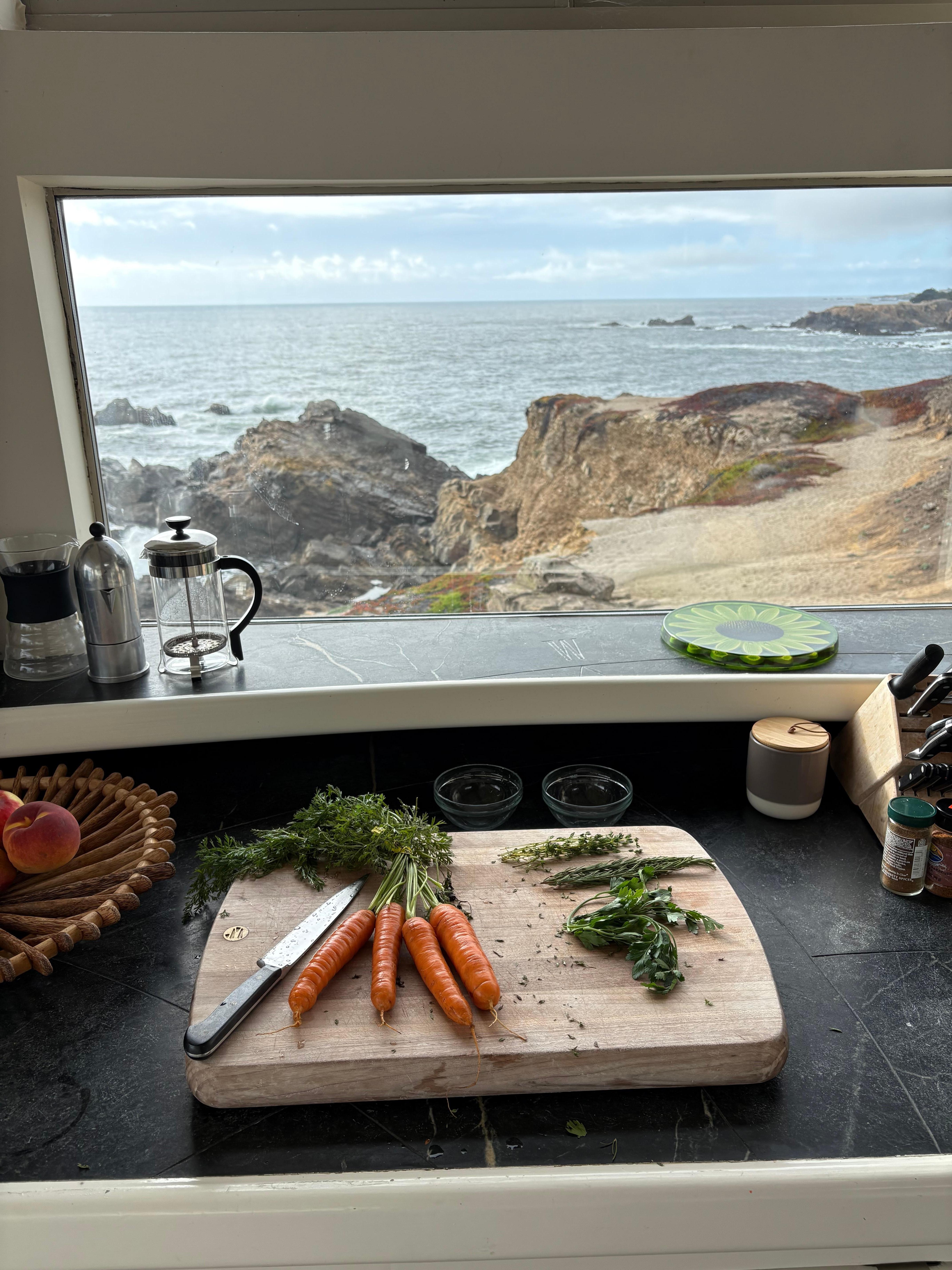 Cooking with a view 