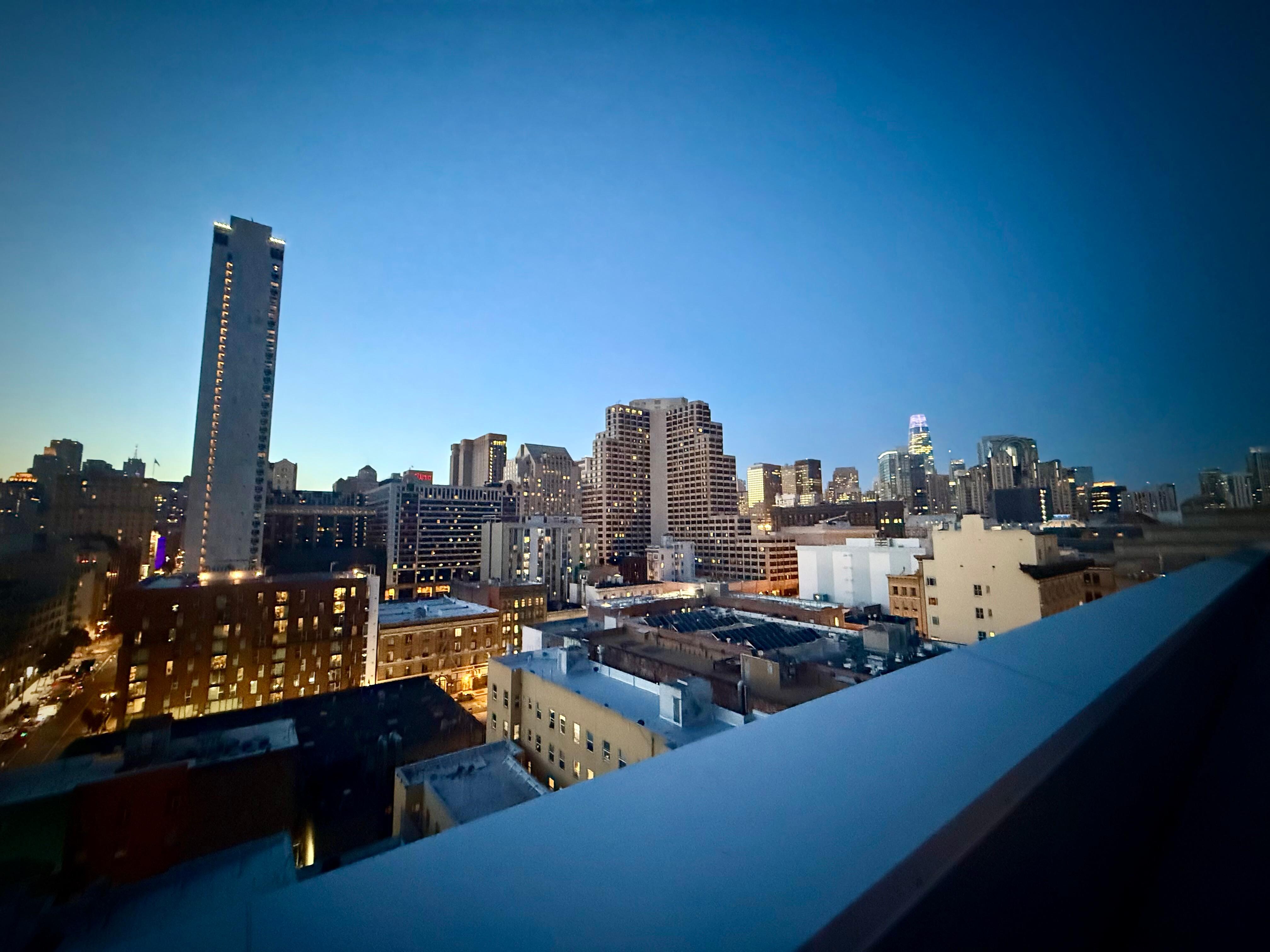 Roof top restaurant & bar view