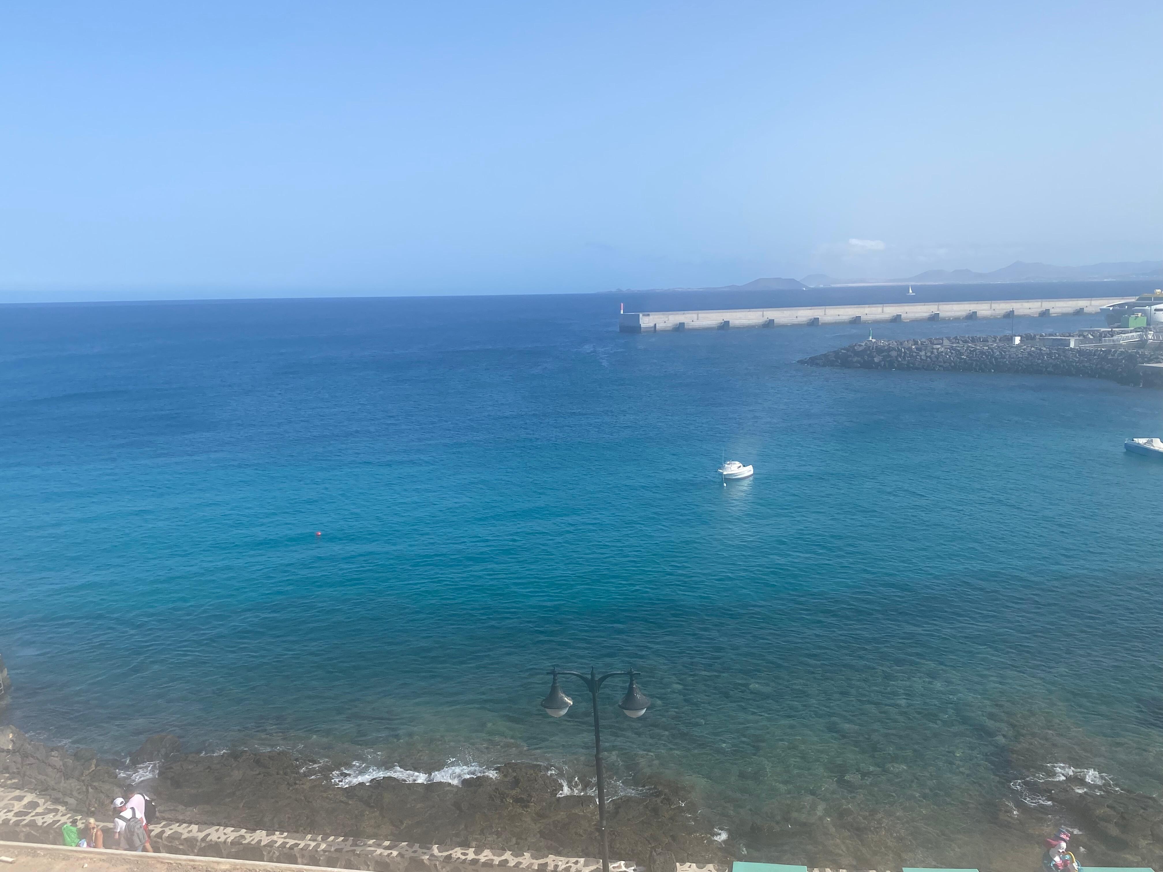 Stunning sea view.