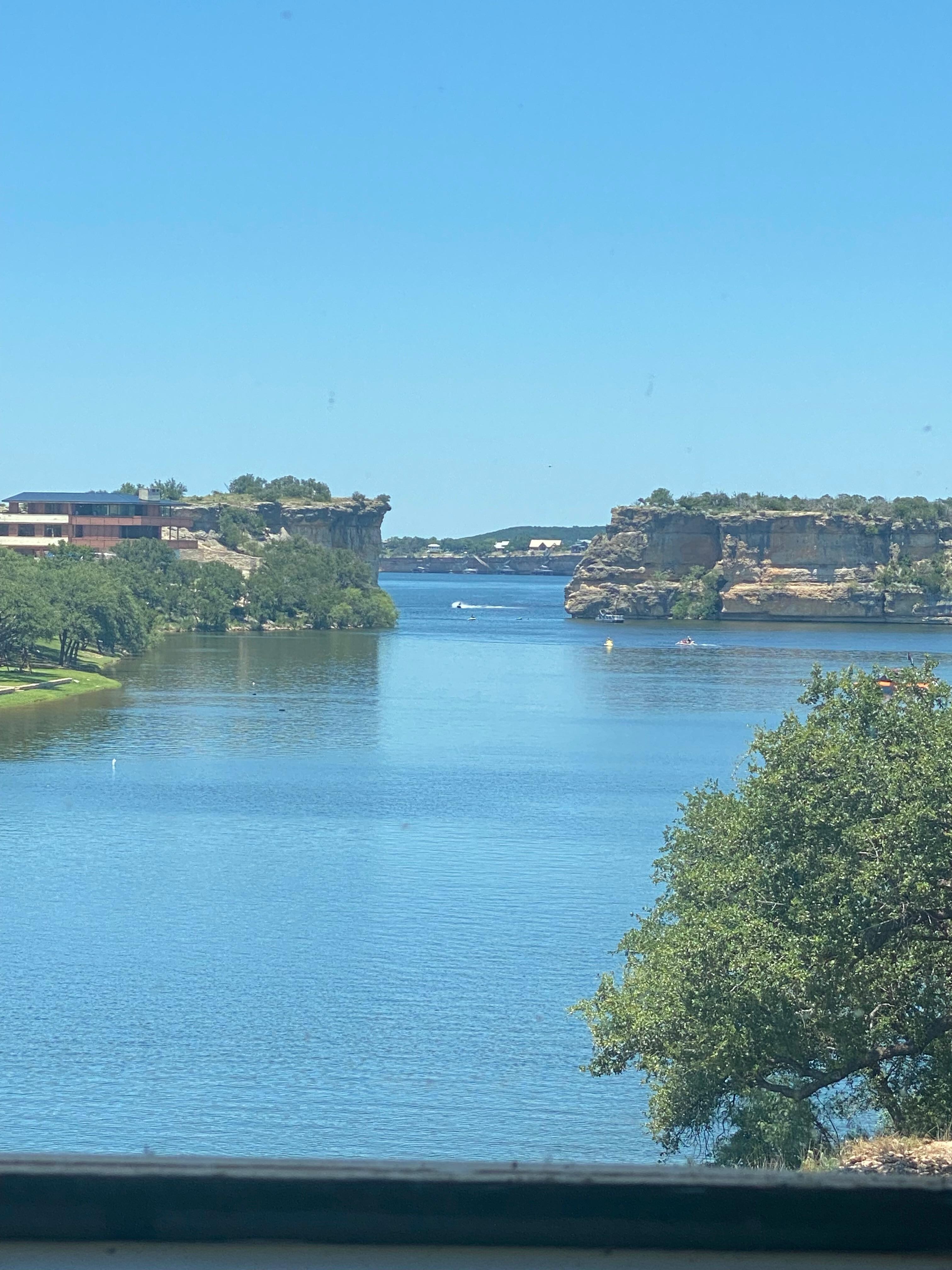 View from the house. 