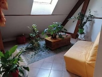 Un salon à l'étage