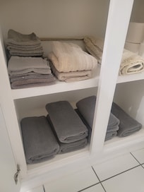 No shortage of soft towels