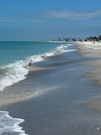 This is the beach almost at your door… just a few minutes walk down the street
