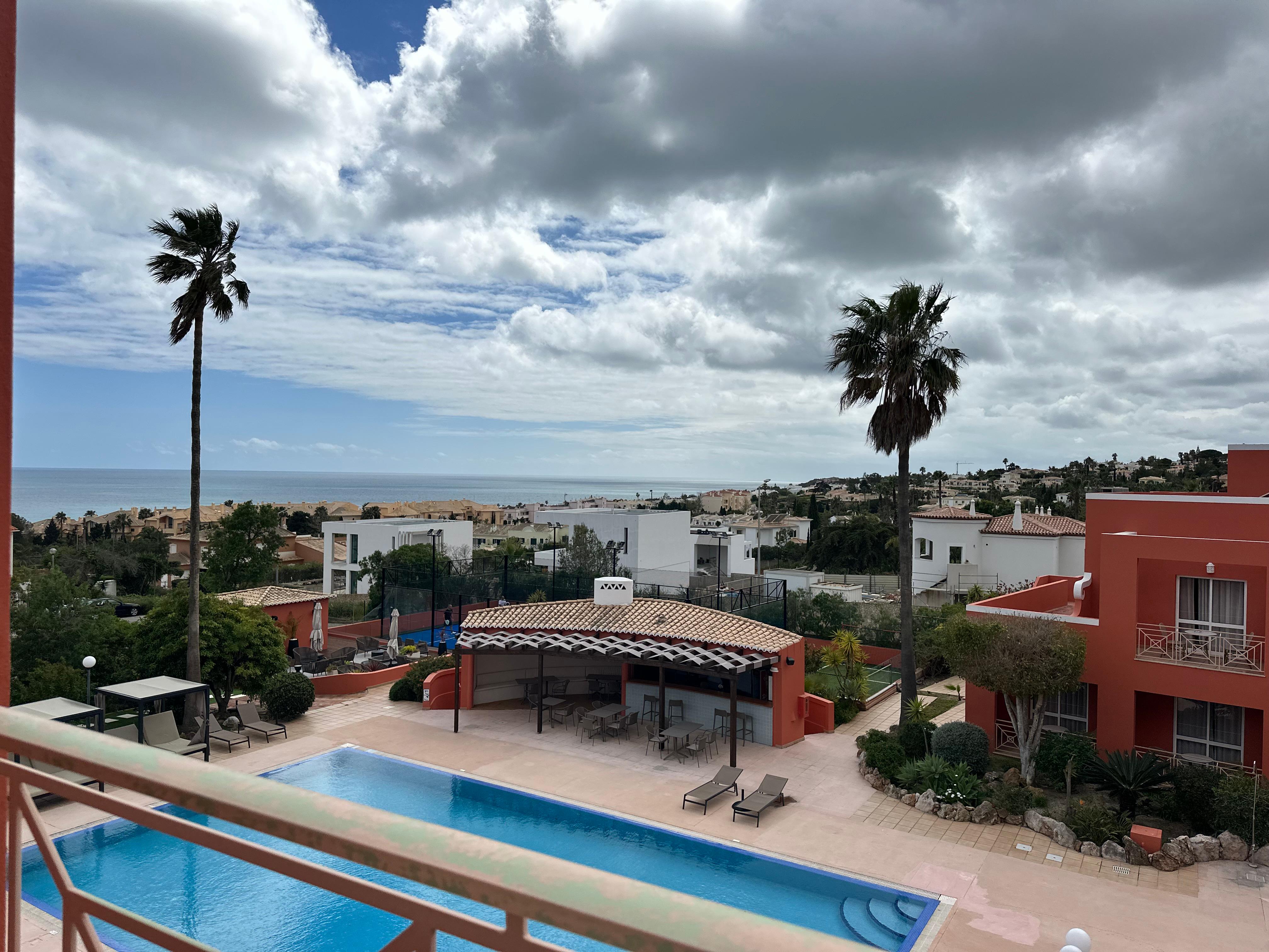 View from our room.