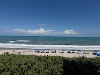 This taken from pool deck. Have to rent chairs and umbrella - so worth it!