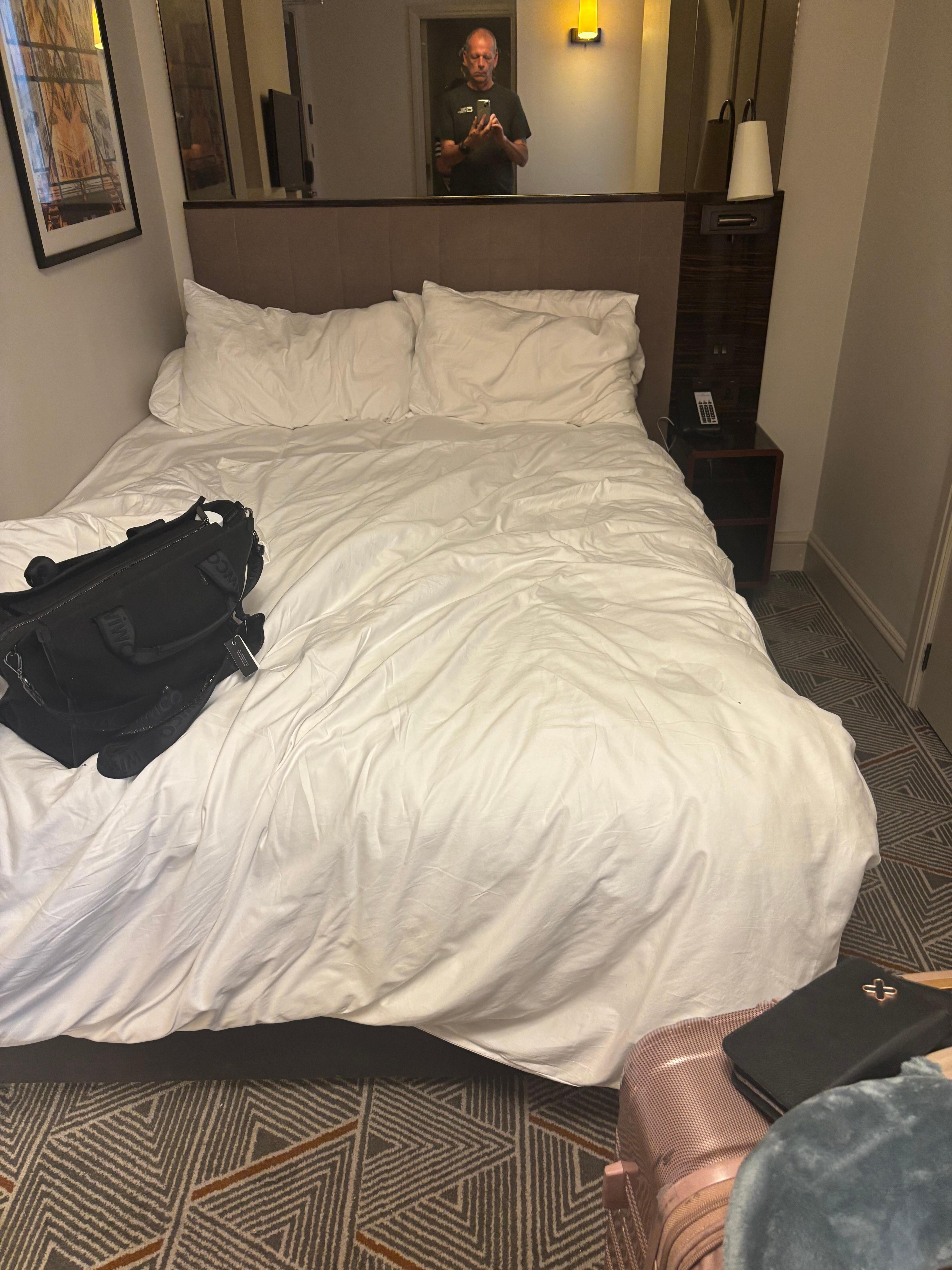 This is the ‘standard double’ room. 