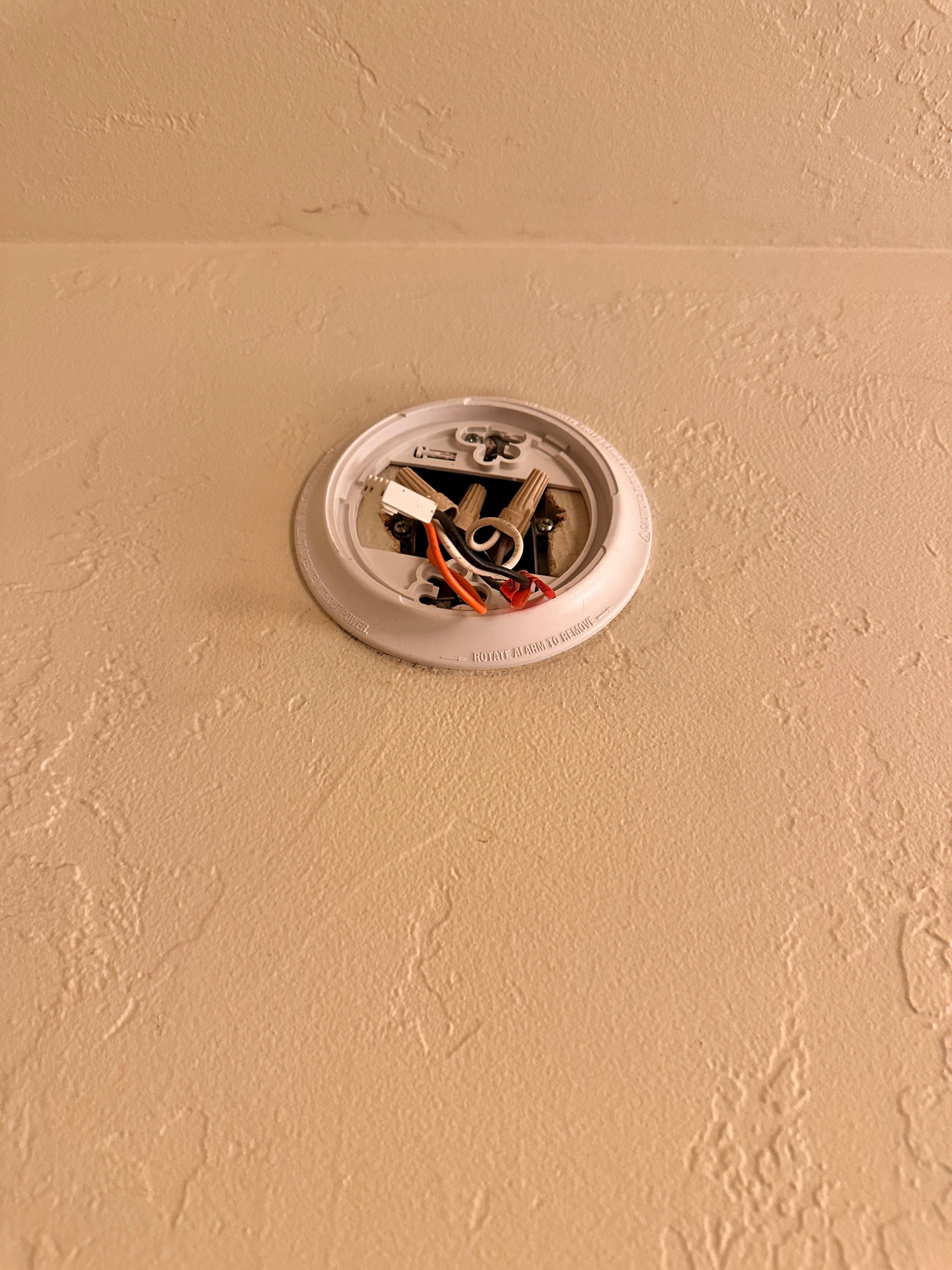 Smoke detector. 