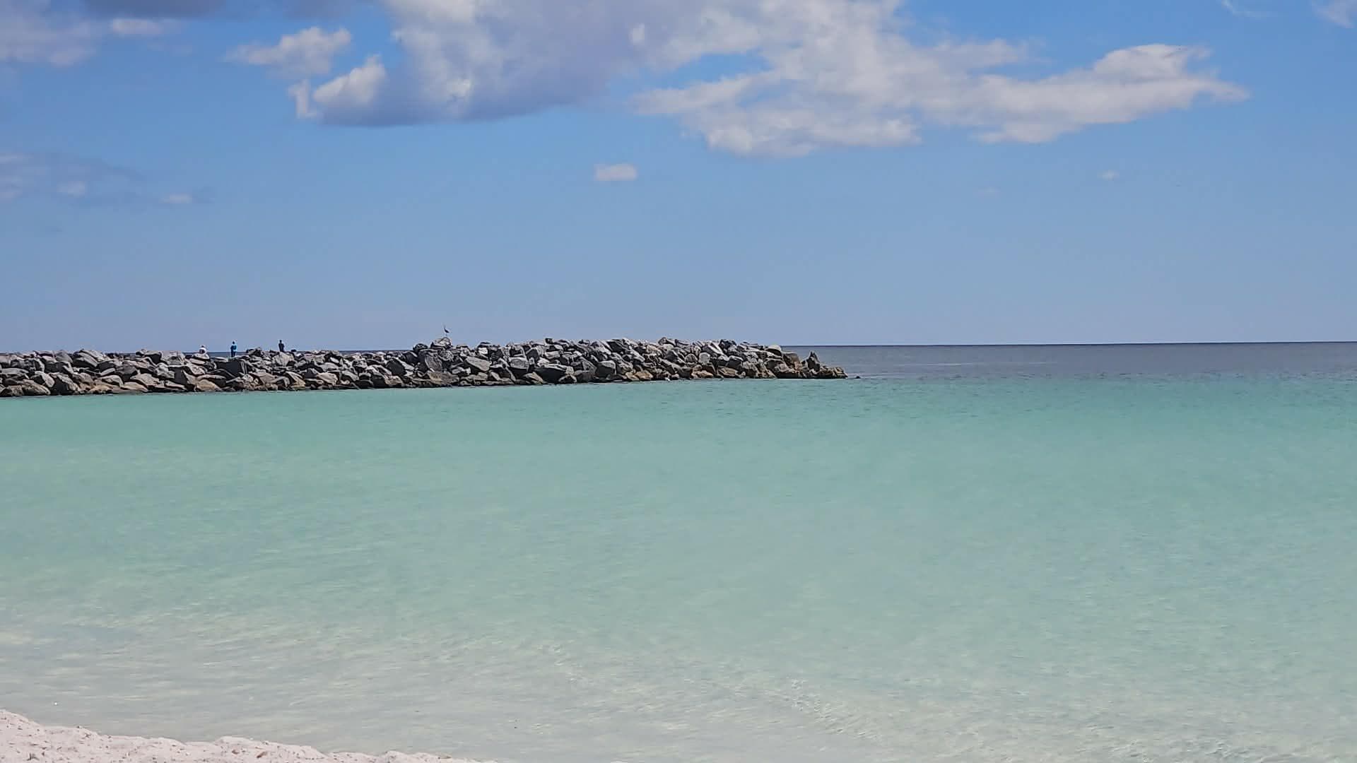 Gulf side at St. Andrews State Park.