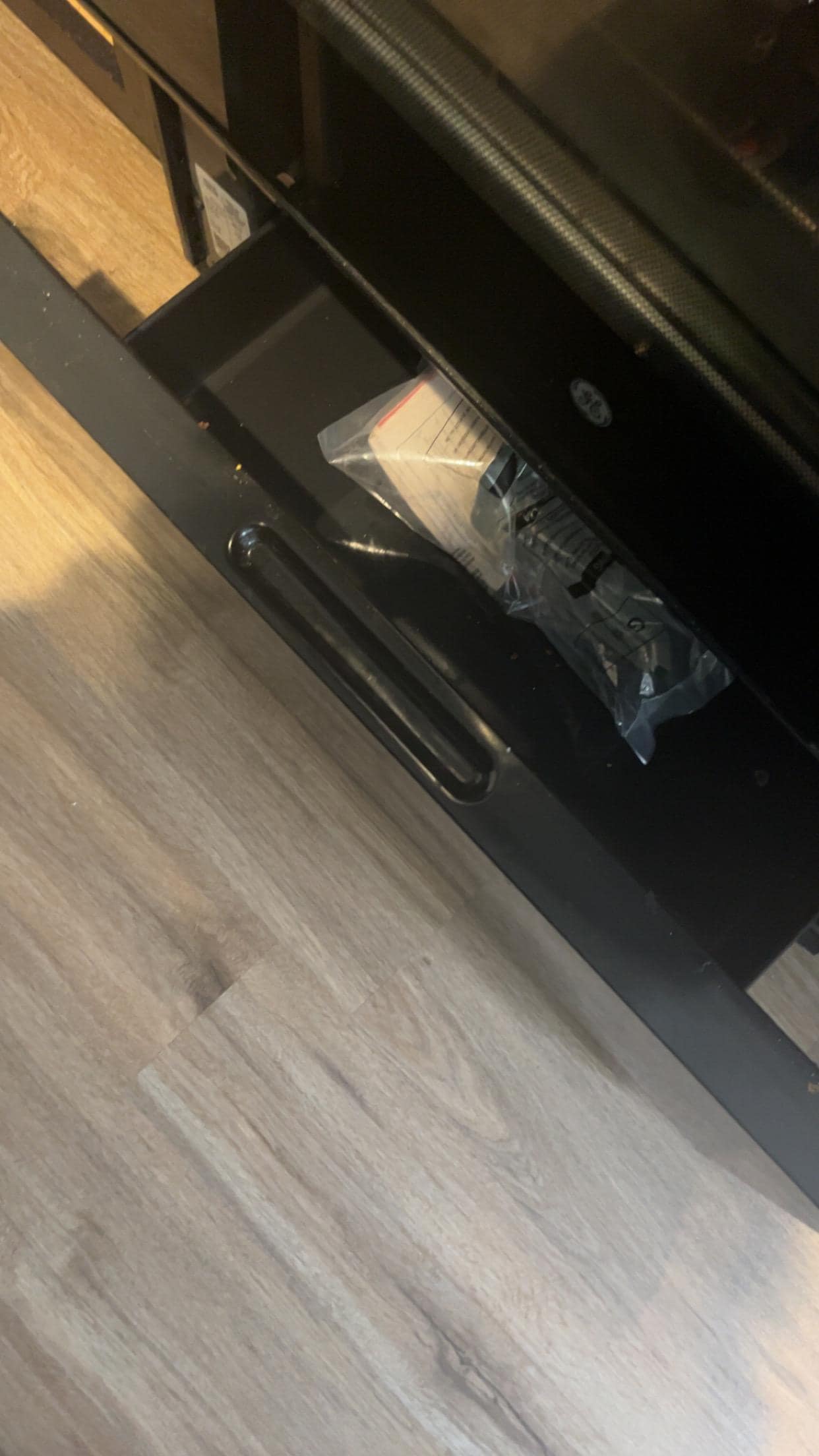 Stove bottom not clean