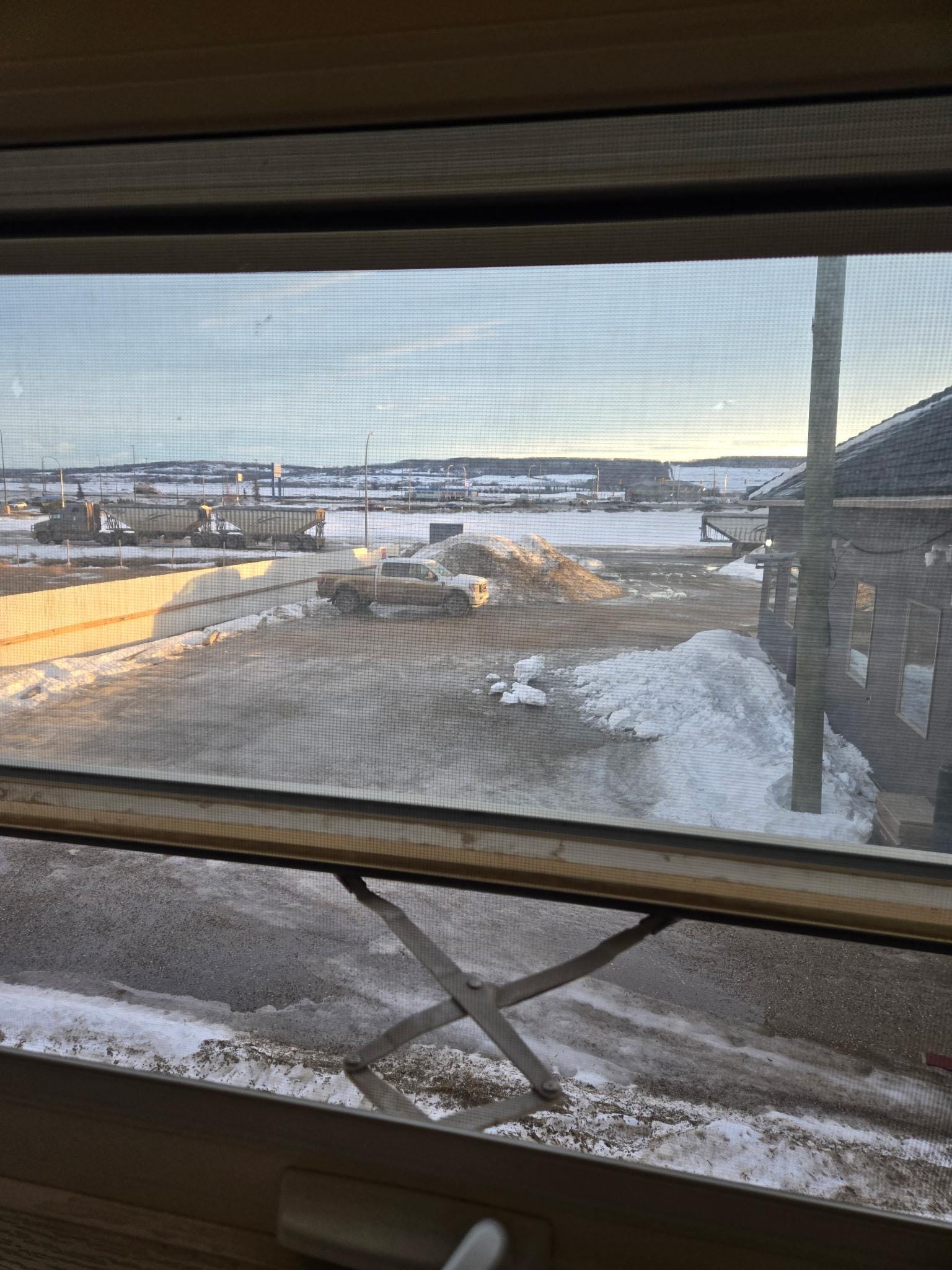 Check the filth on window ledges