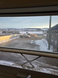 Check the filth on window ledges