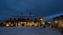 2025 fick sin första snö över klassiska Hooks herrgård