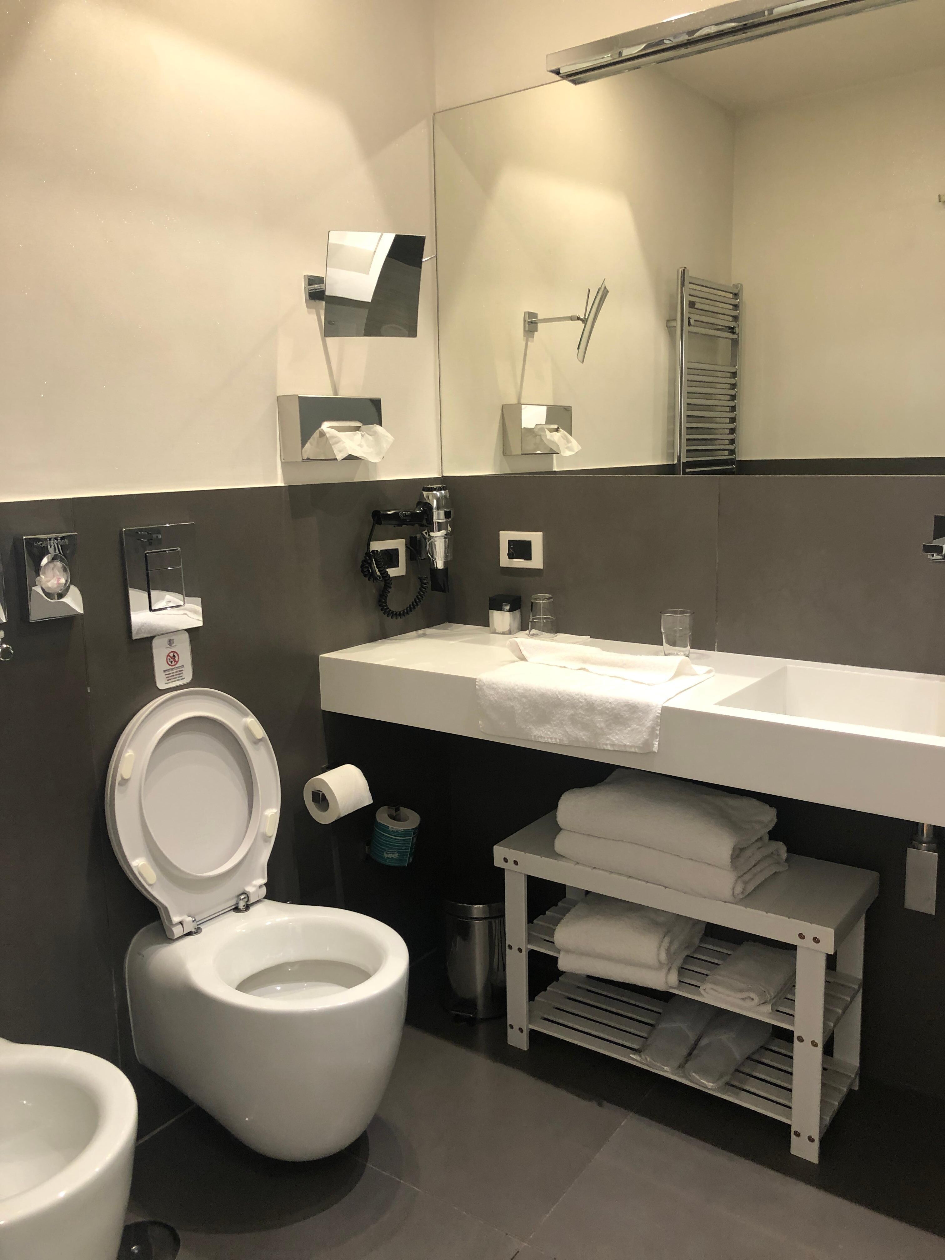Baño comodo