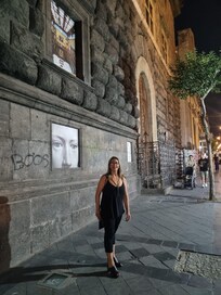 Saímos a noite a pé e super tranquilo.