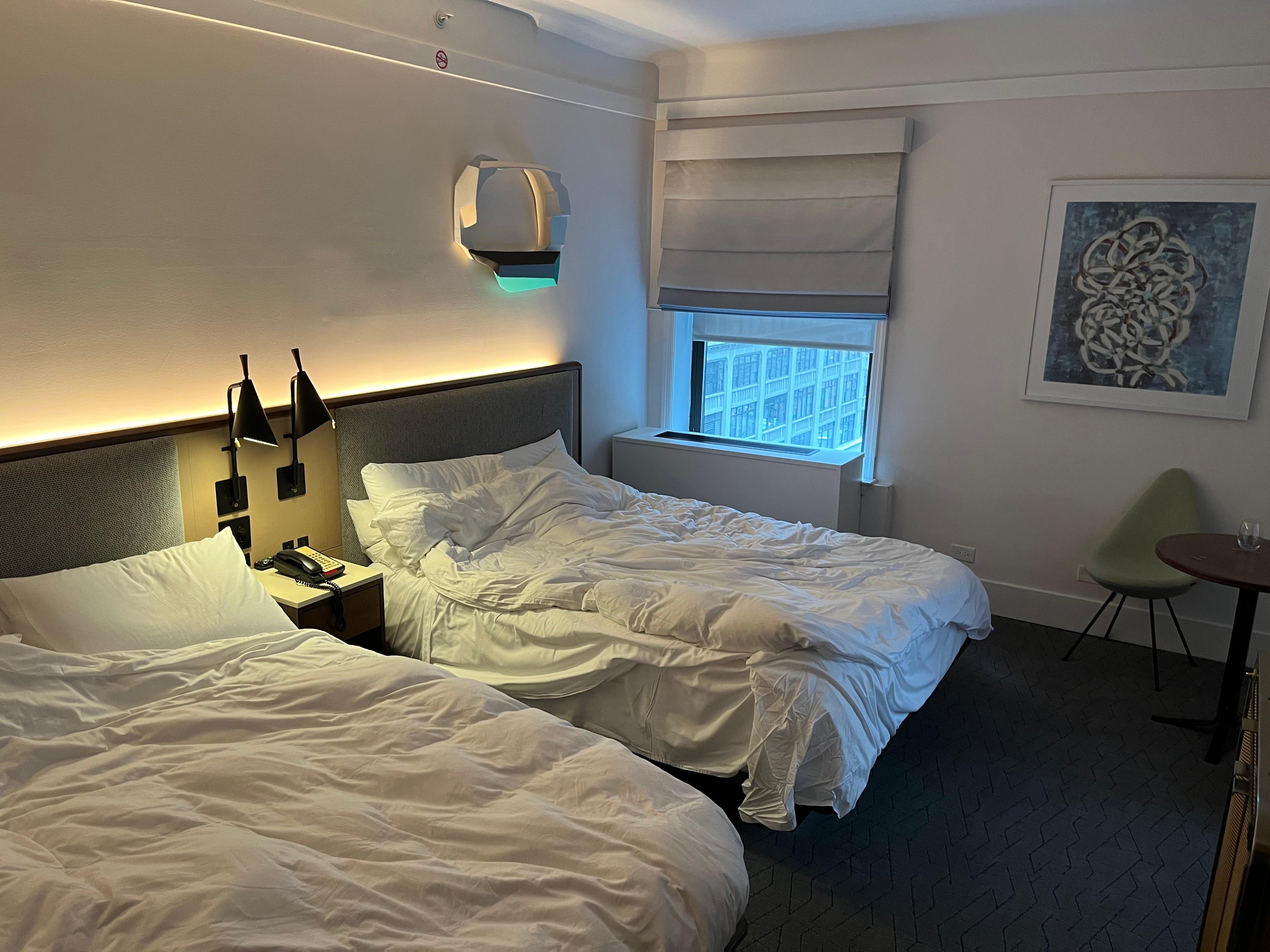 A deluxe room