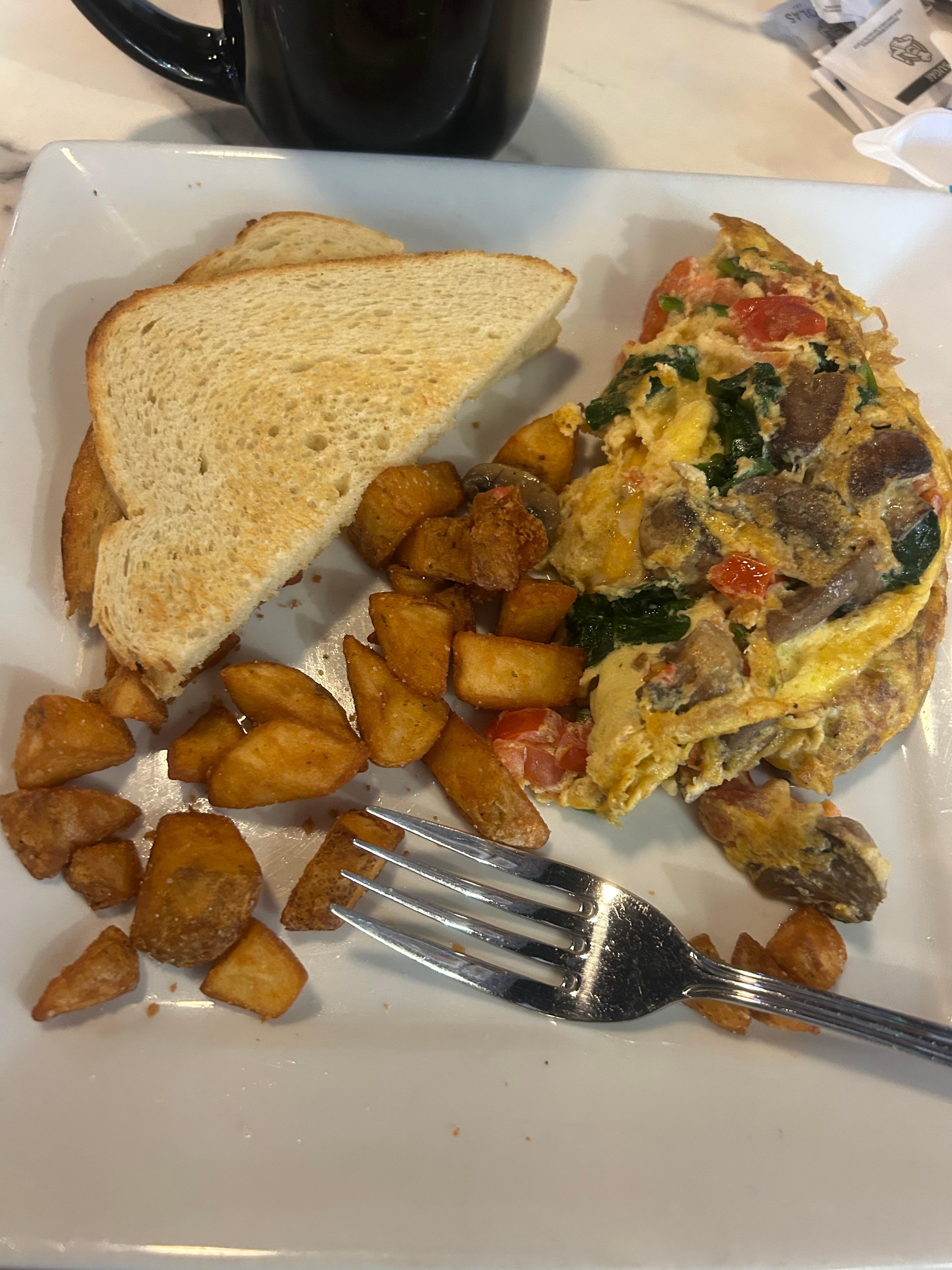 Breakfast - omelet 