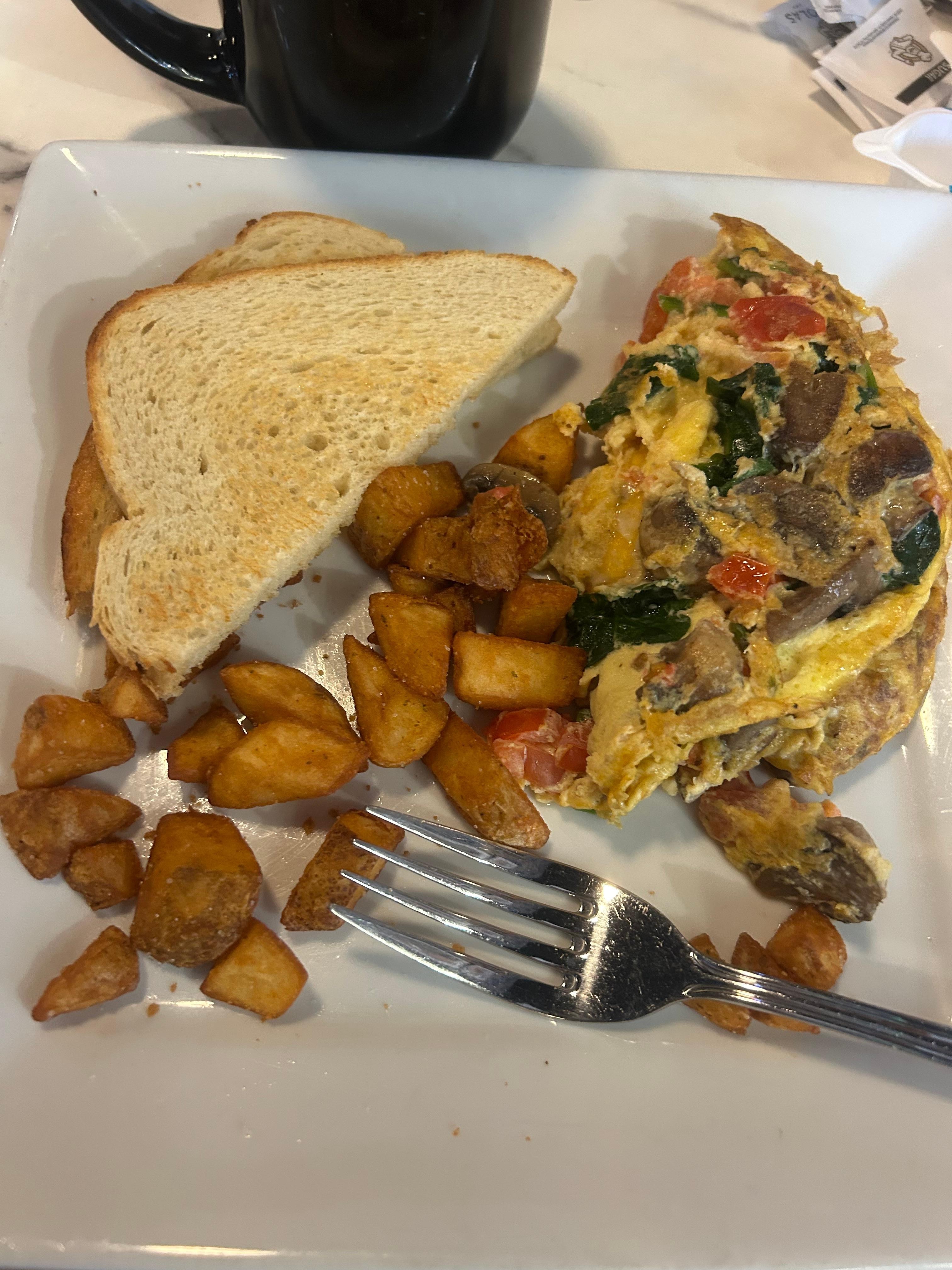 Breakfast - omelet