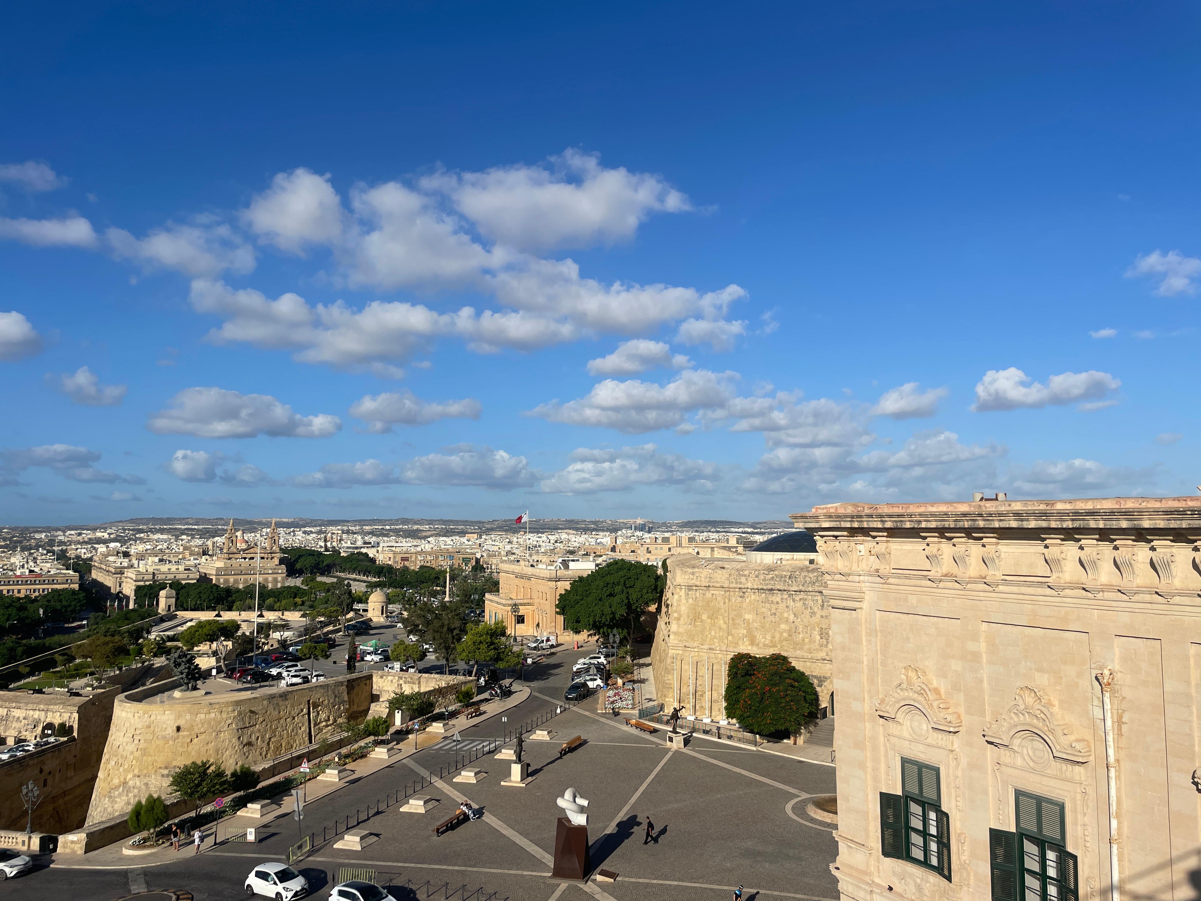 View from the breakfast’s room