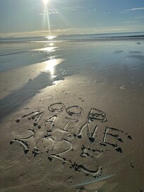 Morning on the beach