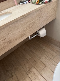 Bathroom not serviced