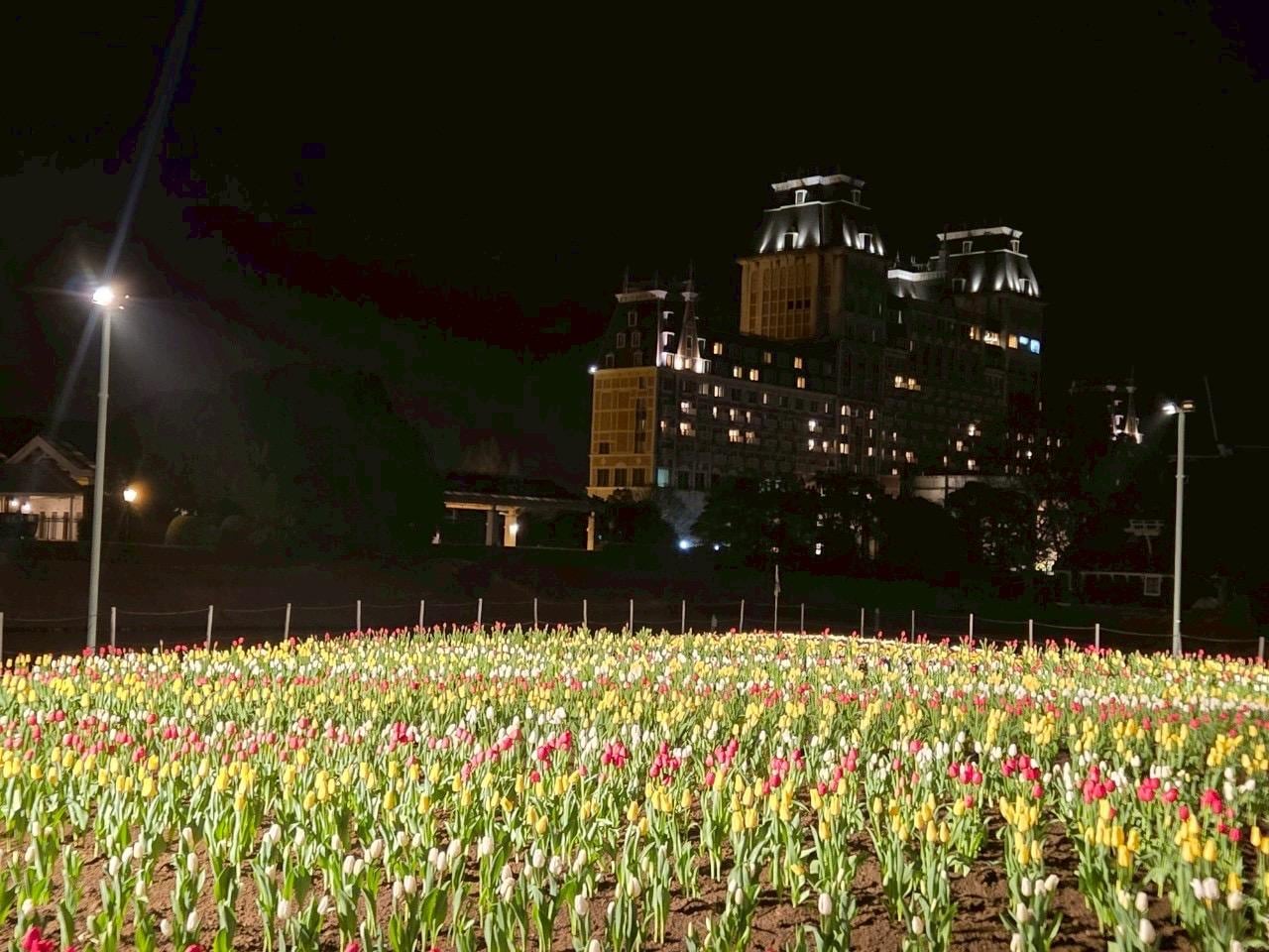 ハウステンボスからの夜景ホテル